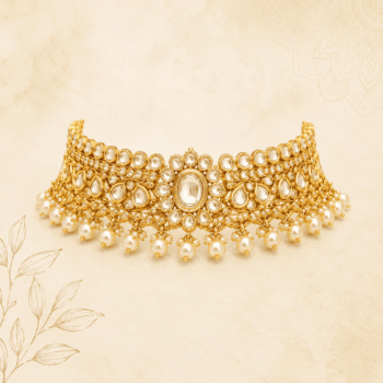 22K Gold Kundan Choker