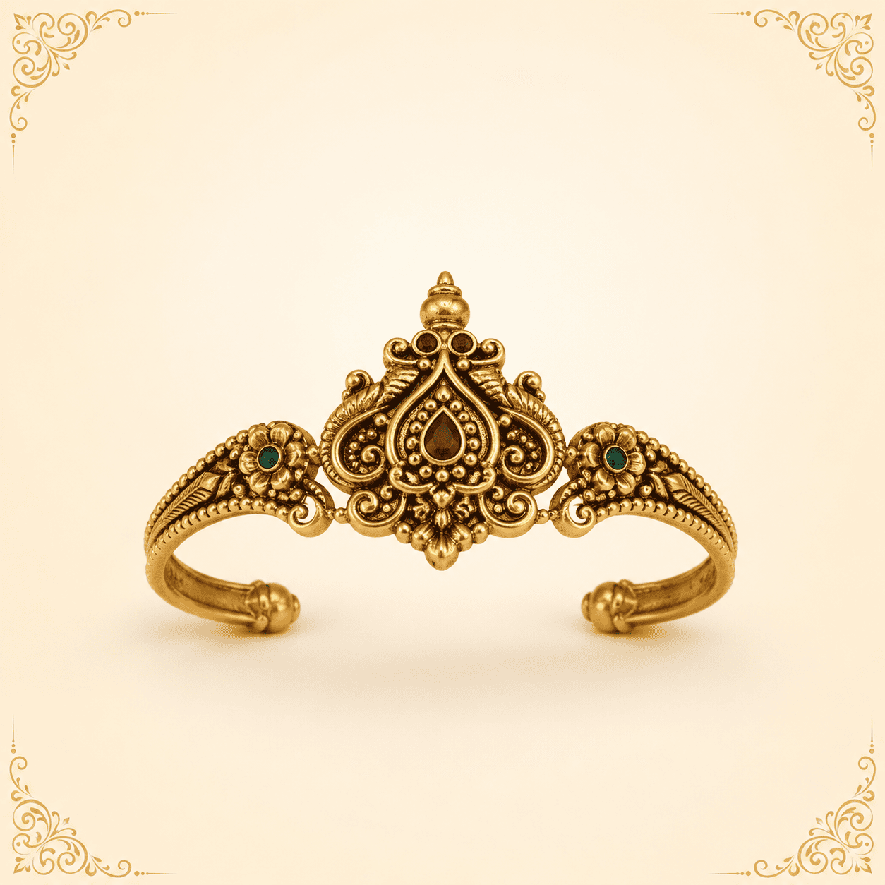 Antique Finish Vanki Ring