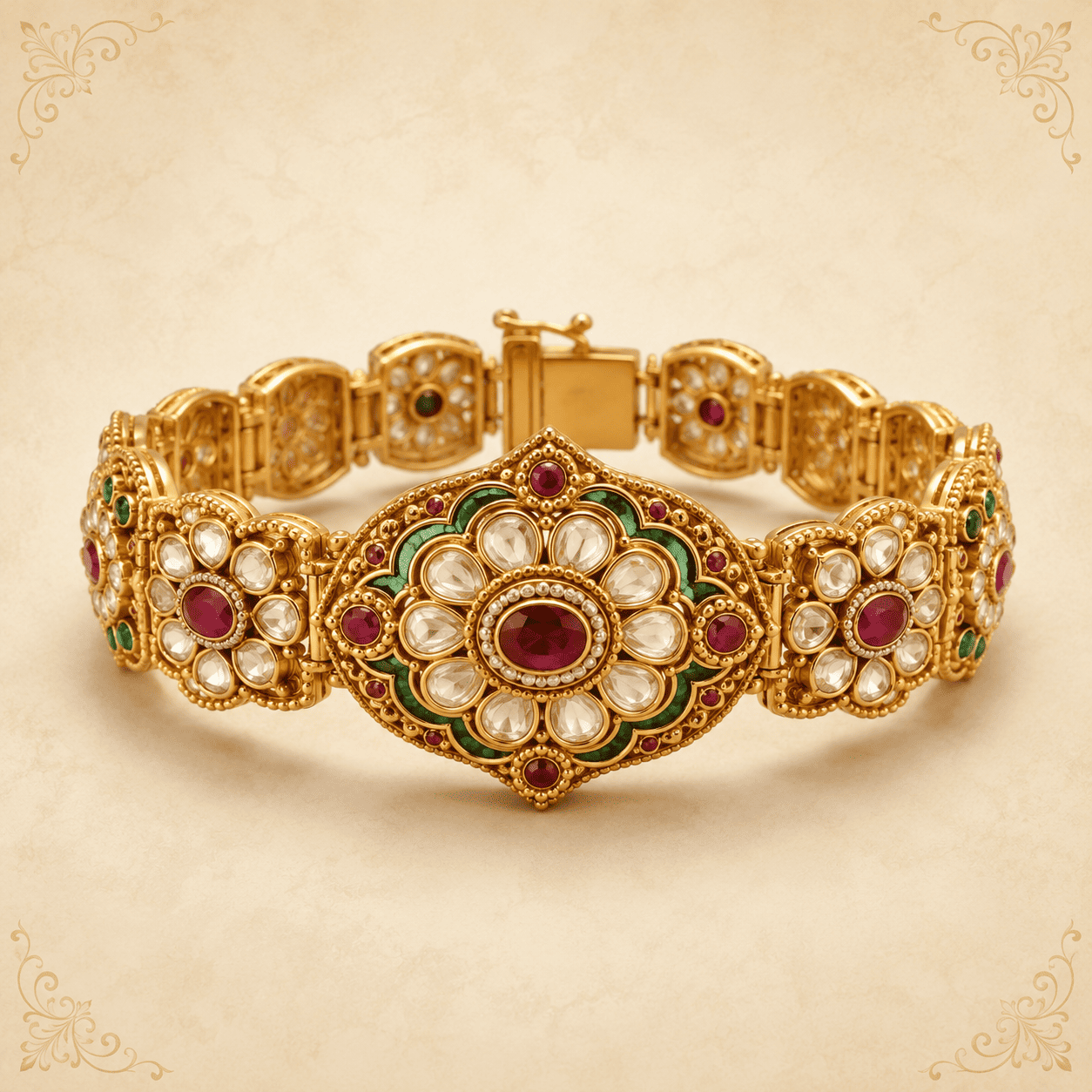 Antique Jadau Bracelet