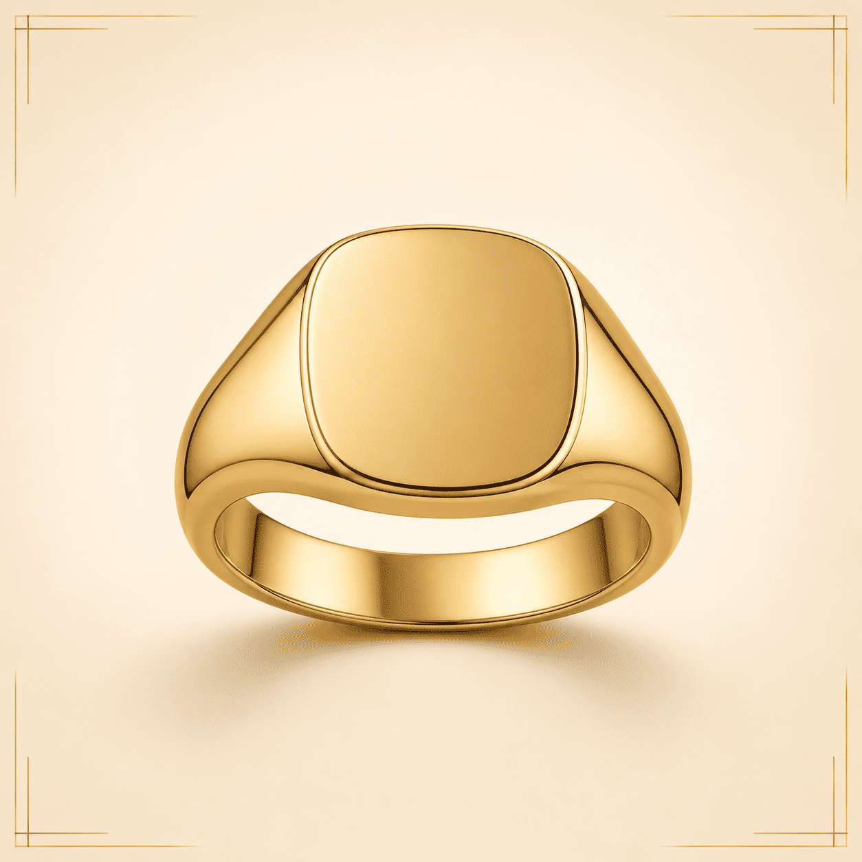 Classic Gold Signet Ring