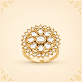 Classic Kundan Ring