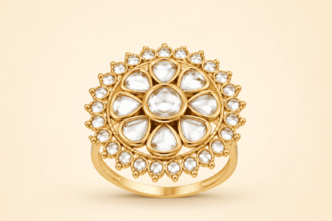 Classic Kundan Ring