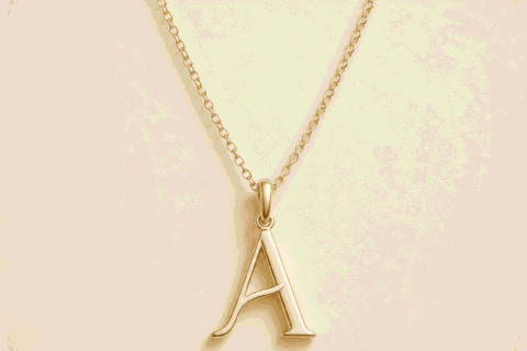 Custom Name/Initial Pendant