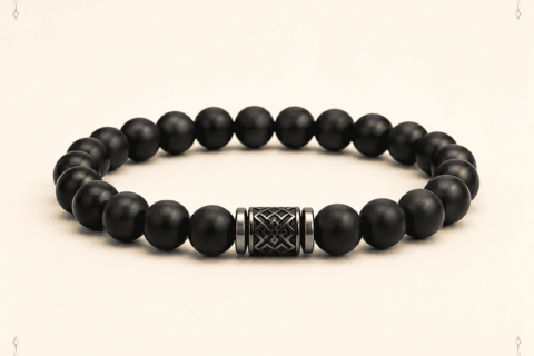 Onyx Beaded Bracelet
