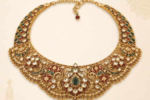South Indian Temple Jewellery Necklace